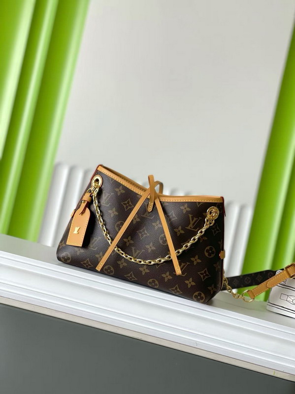 ルイ ヴィトン モノグラム キャリーオールBB チェーン ショルダーバッグ Aランク LOUIS VUITTON M13014